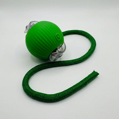 Pet Vibrating Bouncing Ball Toy with Tail