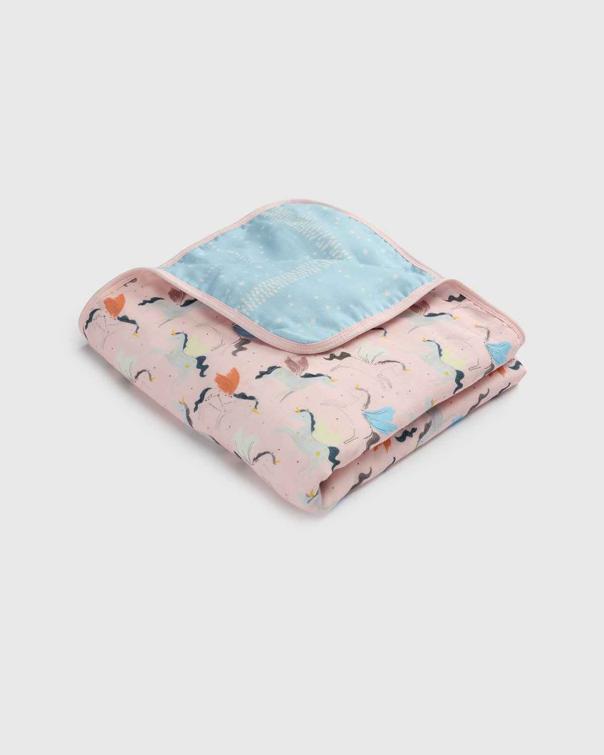Muslin Quilt - Unicorn Ballet
