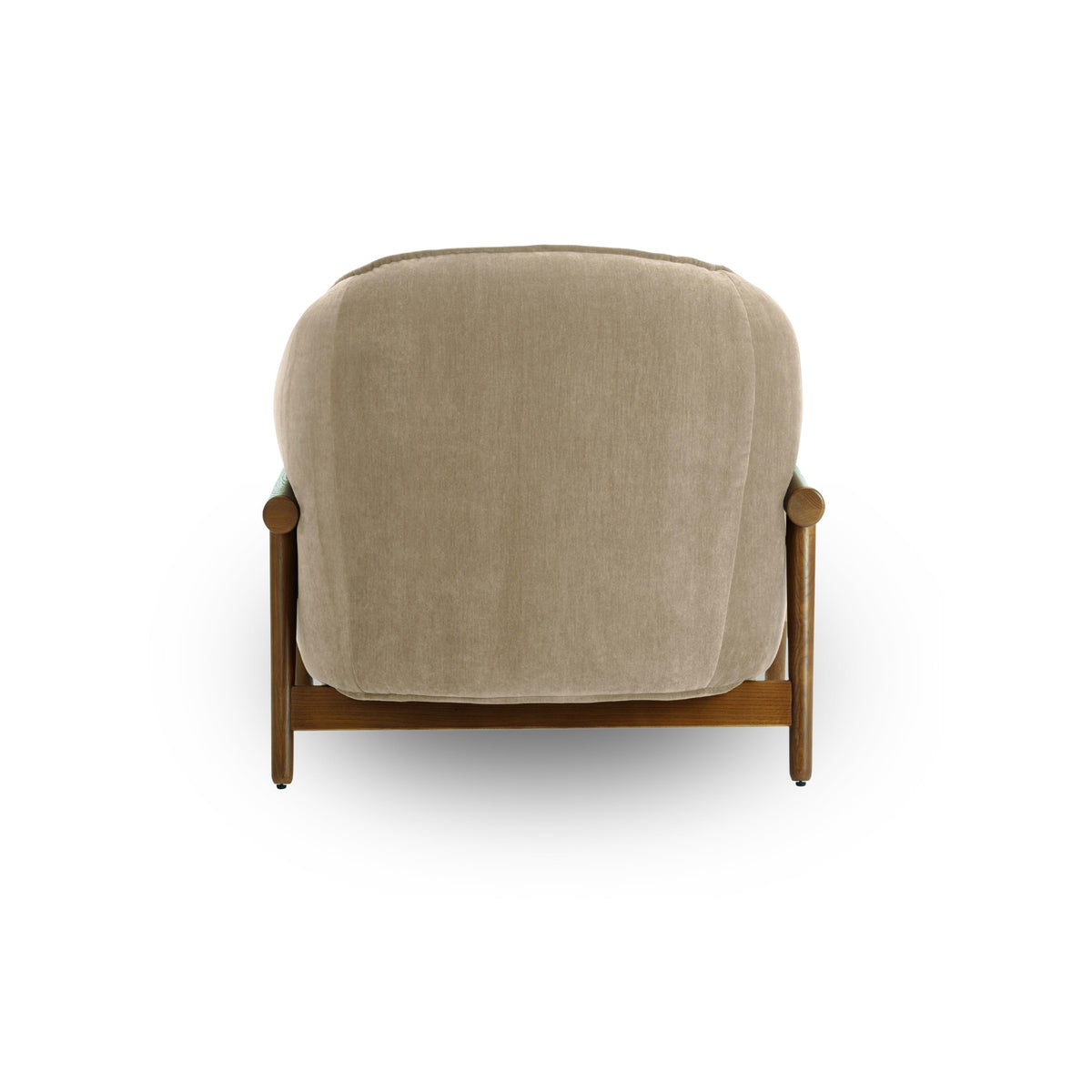 Brian Upcycled Chenille Luxury Accent Chair - Multiple Color Options