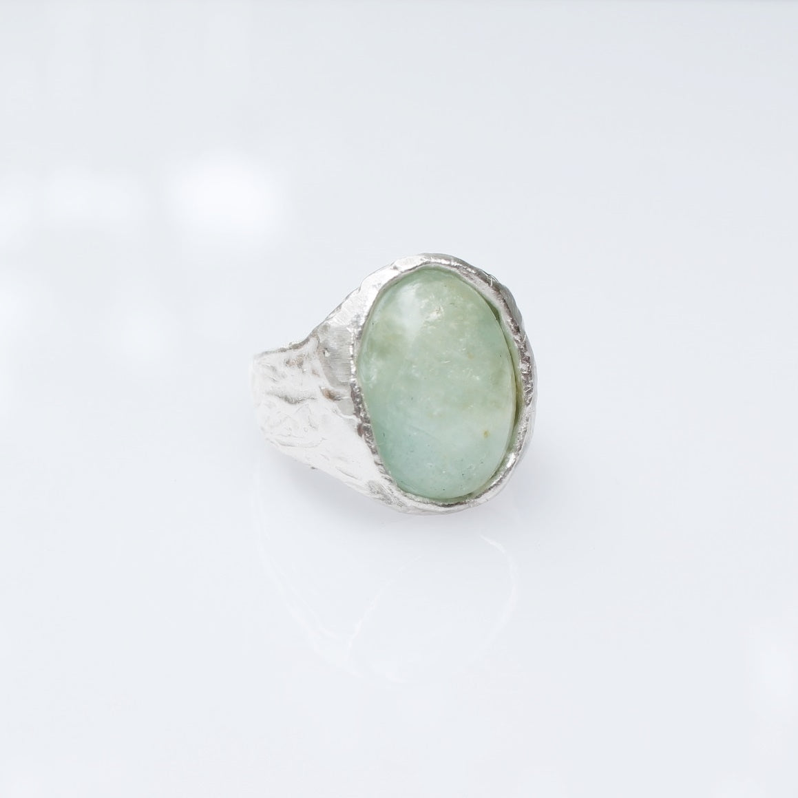Seraphina’s Sea Ring — Ready-to-Ship Aquamarine Birthstone Ring
