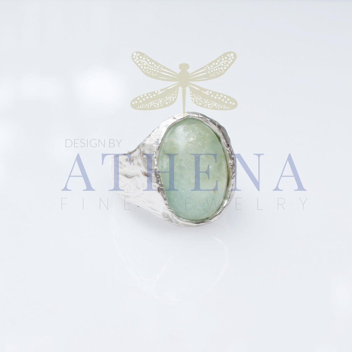 Seraphina’s Sea Ring — Ready-to-Ship Aquamarine Birthstone Ring