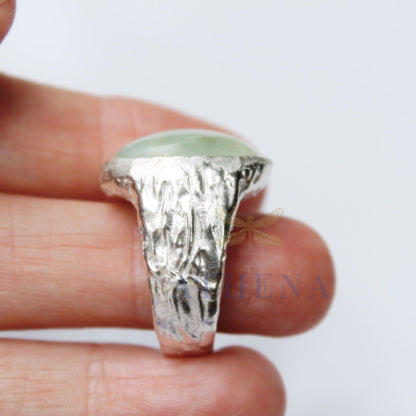 Seraphina’s Sea Ring — Ready-to-Ship Aquamarine Birthstone Ring