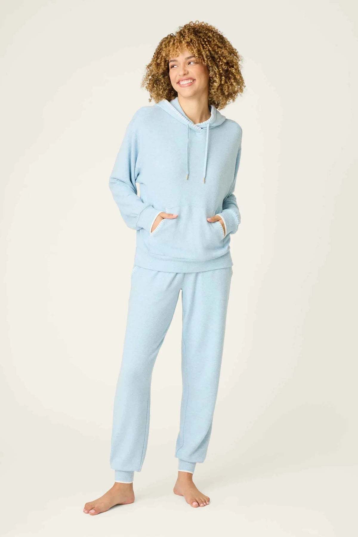 Western Blooms Dream Blue Lounge Set