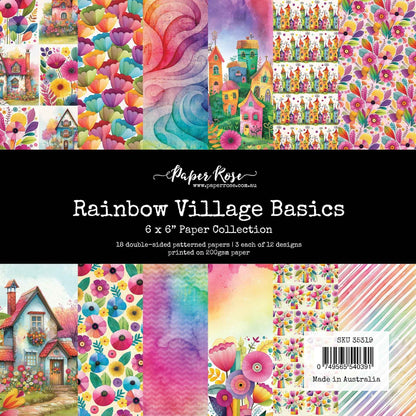 Rainbow Village Basics 6x6 Paper Collection 35319