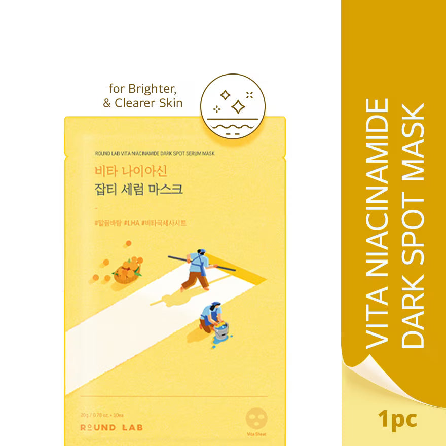 Round Lab Vita Niacinamide Dark Spot Serum Mask 20ml