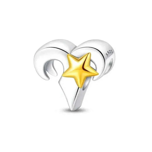 Delicate 925 Silver Zodiac Charm: Personalize Your Bracelet With Your Constellation