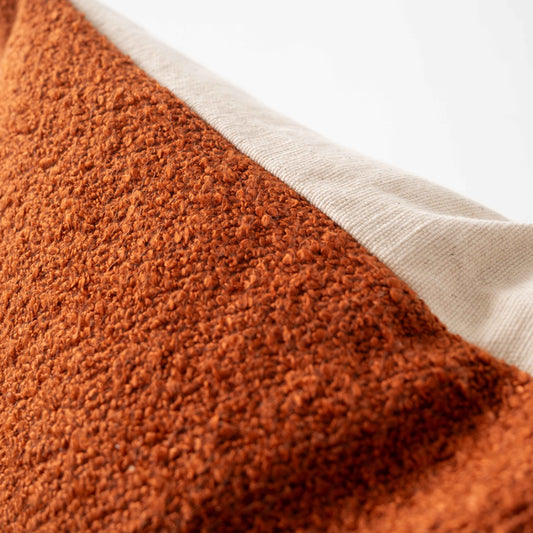 COTTON - RUST SHERPA