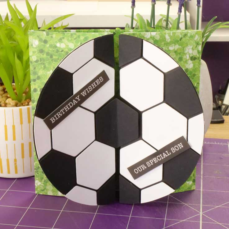 Luxury Shaped Card Blanks & Envelopes - Circle Gatefold