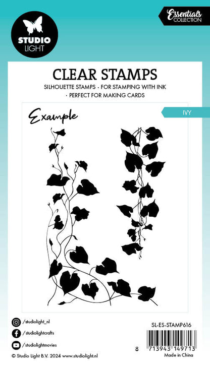 SL Clear Stamp Ivy Essentials 2 PC