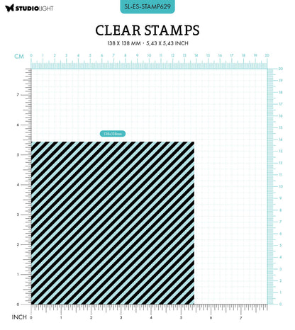 SL Clear Stamp Big Stripes Essentials 1 PC