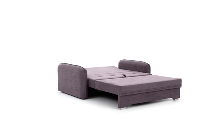 Laine Condo Style 2 Seater Storage Sleeper Sofa - Plum Purple