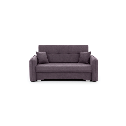 Laine Condo Style 2 Seater Storage Sleeper Sofa - Plum Purple