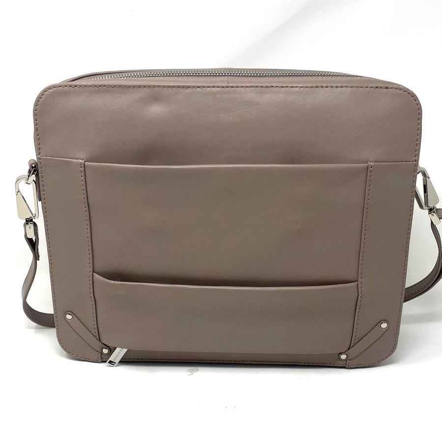 Sac de travail en Cuir Taupe - Sofia