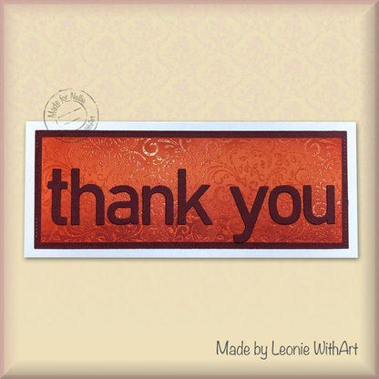 Nellie's Choice Stamping Die Slimline - Flowers