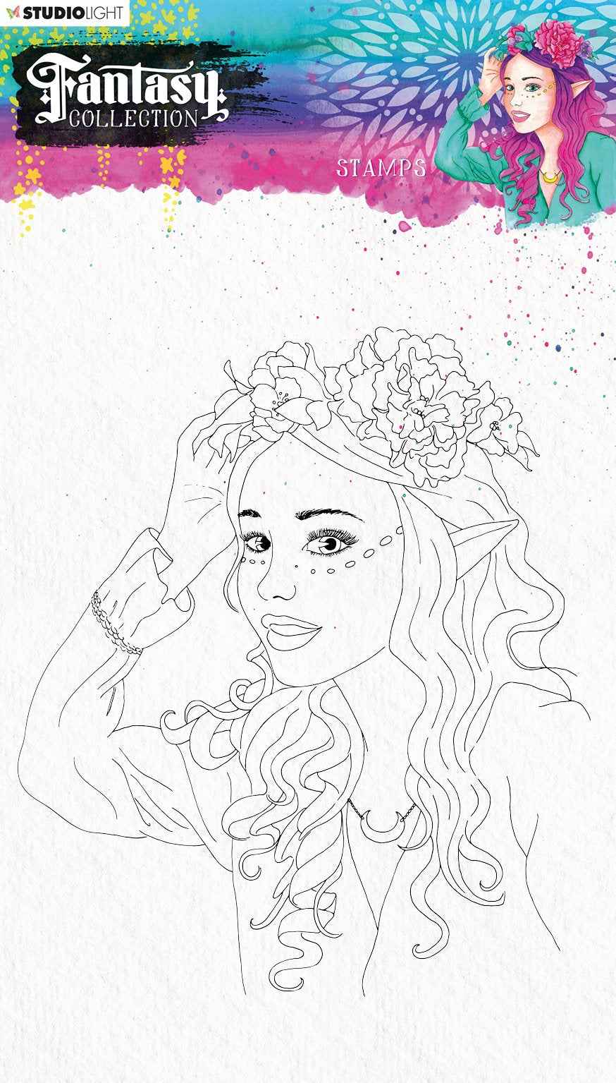 Stamp A5 Fairy, Fantasy Collection 3.0 nr.472