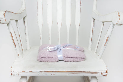 Iced Lilac Solid Double Layered Print Lovey