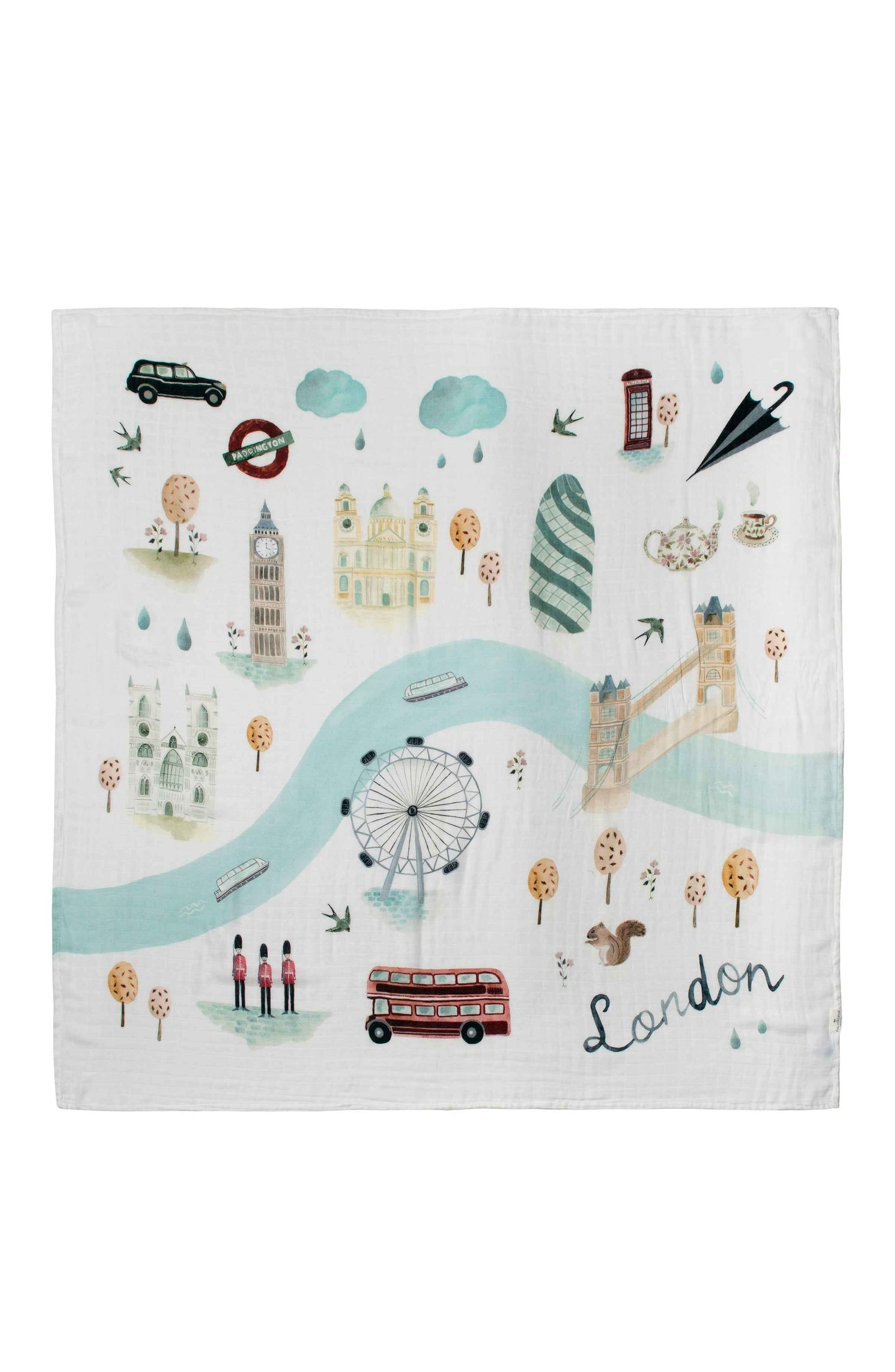 Muslin Swaddle - London