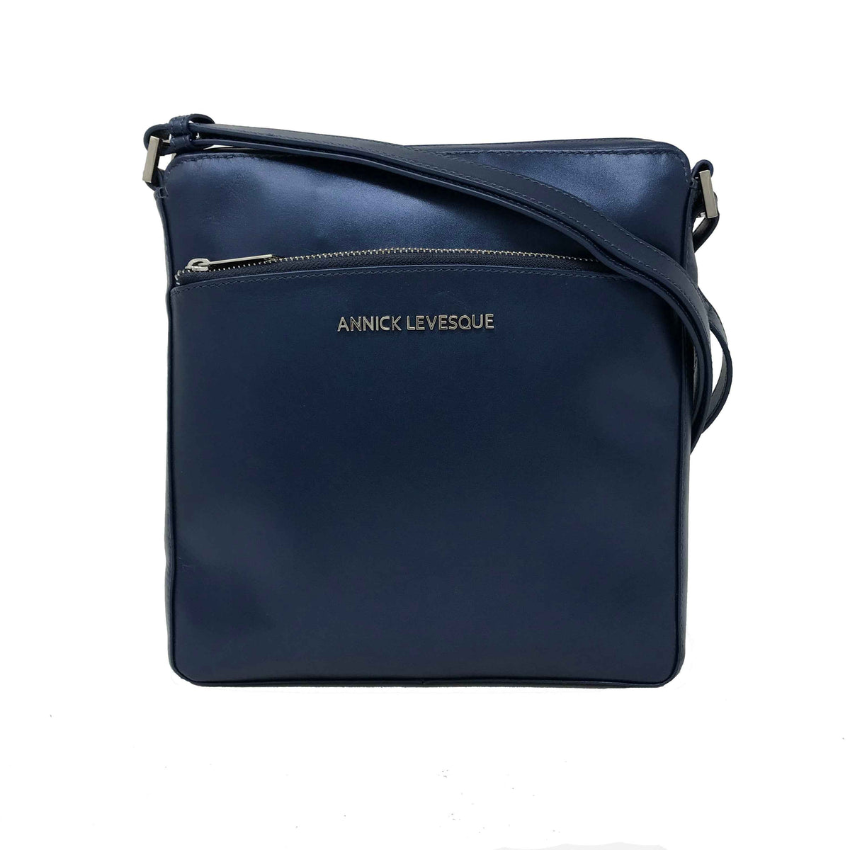Sac à bandoulière bleu marine | Gisèle - PRÉCOMMANDE