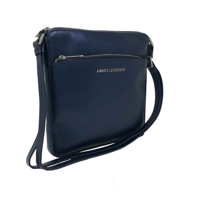 Sac à bandoulière bleu marine | Gisèle - PRÉCOMMANDE