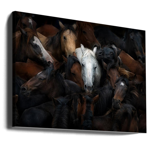 Wall art: The White Horse