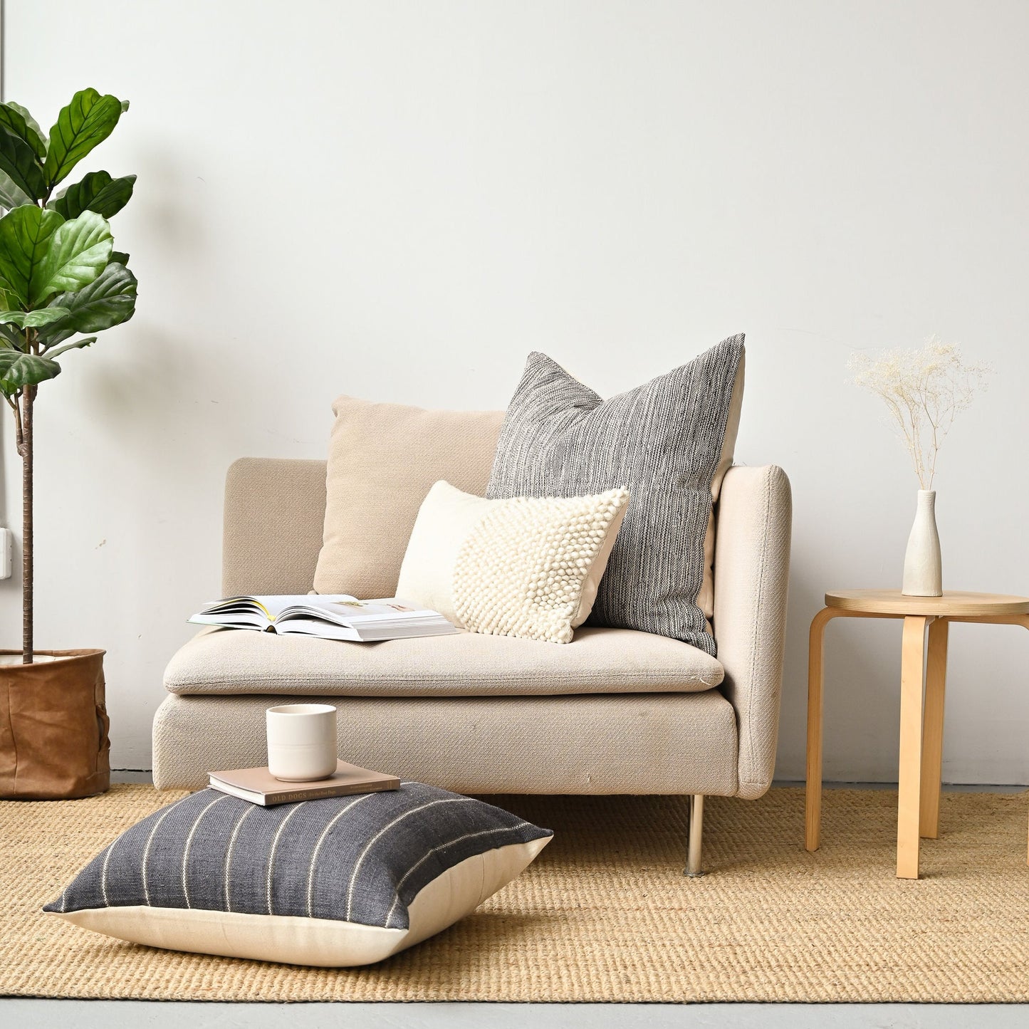 WOOL BLEND - QUINN CREAM
