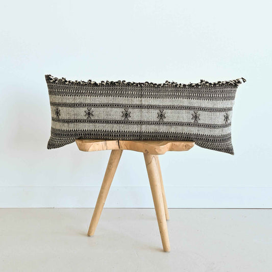 BHUJODI PILLOW COVER - BLACK