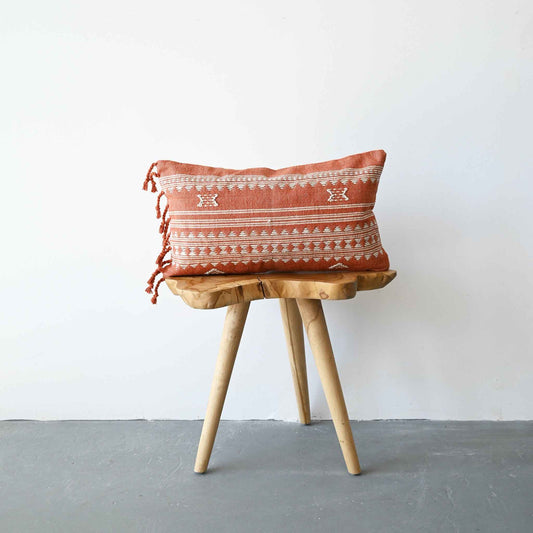 BHUJODI PILLOW COVER - ORANGE