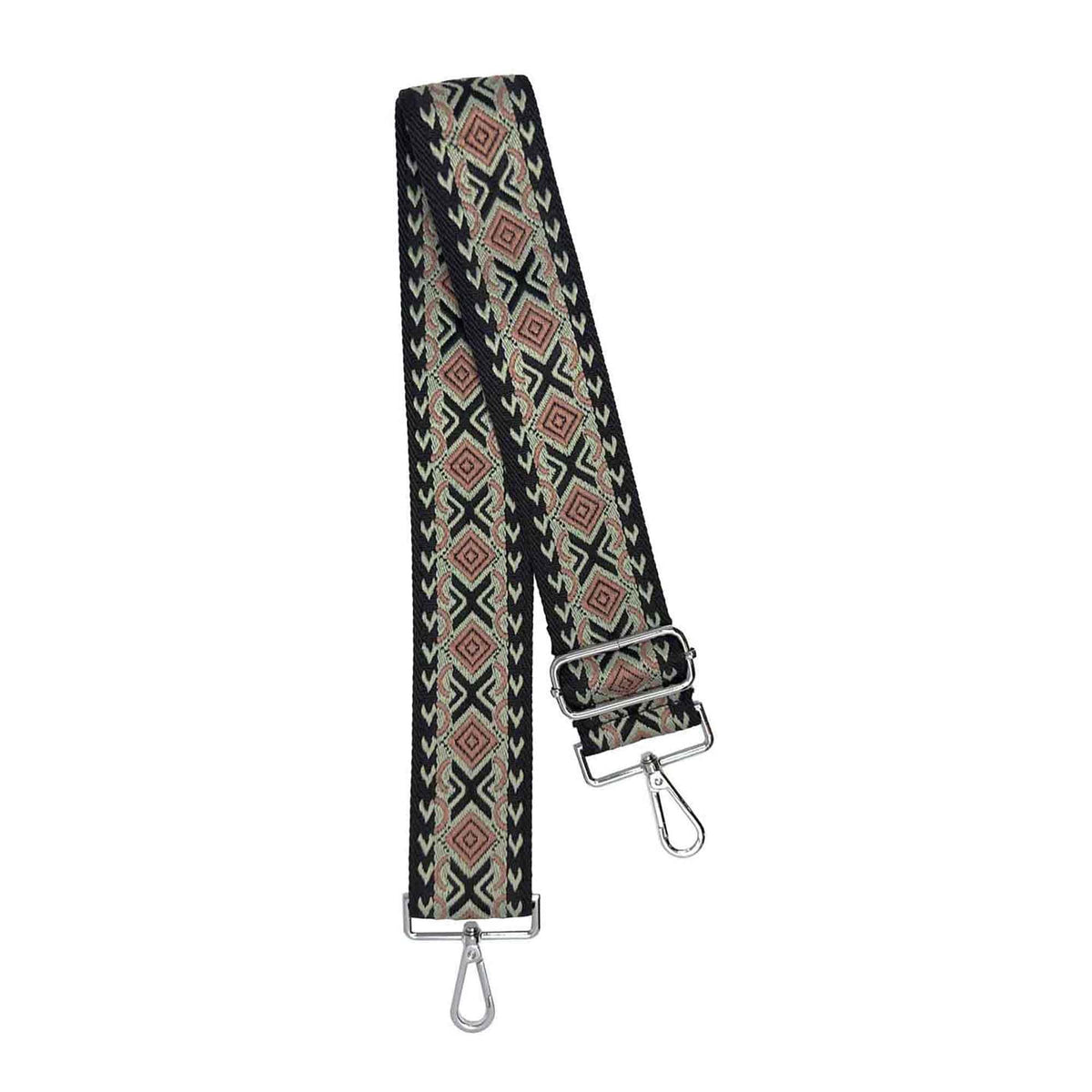 Stevie Woven Strap - Chrome