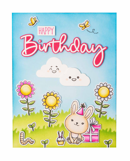 SL Stamp & Cutting Die Tea Party Sweet Stories 154x223x1mm 70 PC nr.56