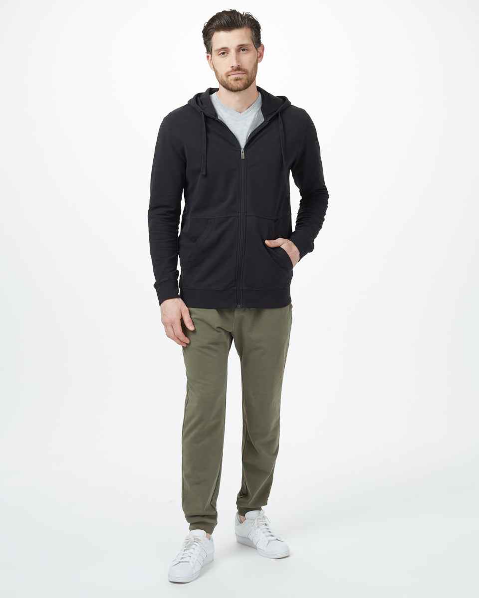 French Terry Zip Hoodie
