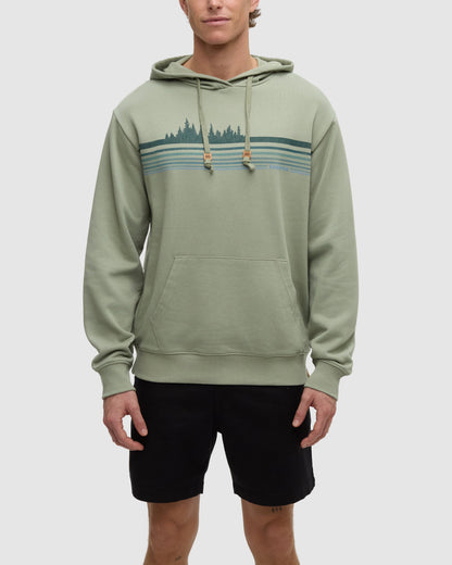 Wildfire Retro Treeline Relaxed Hoodie
