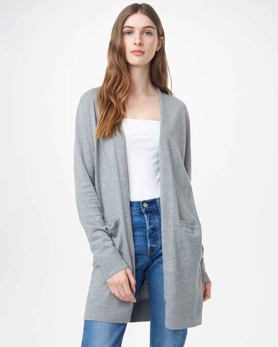 Highline Cotton Sage Cardigan