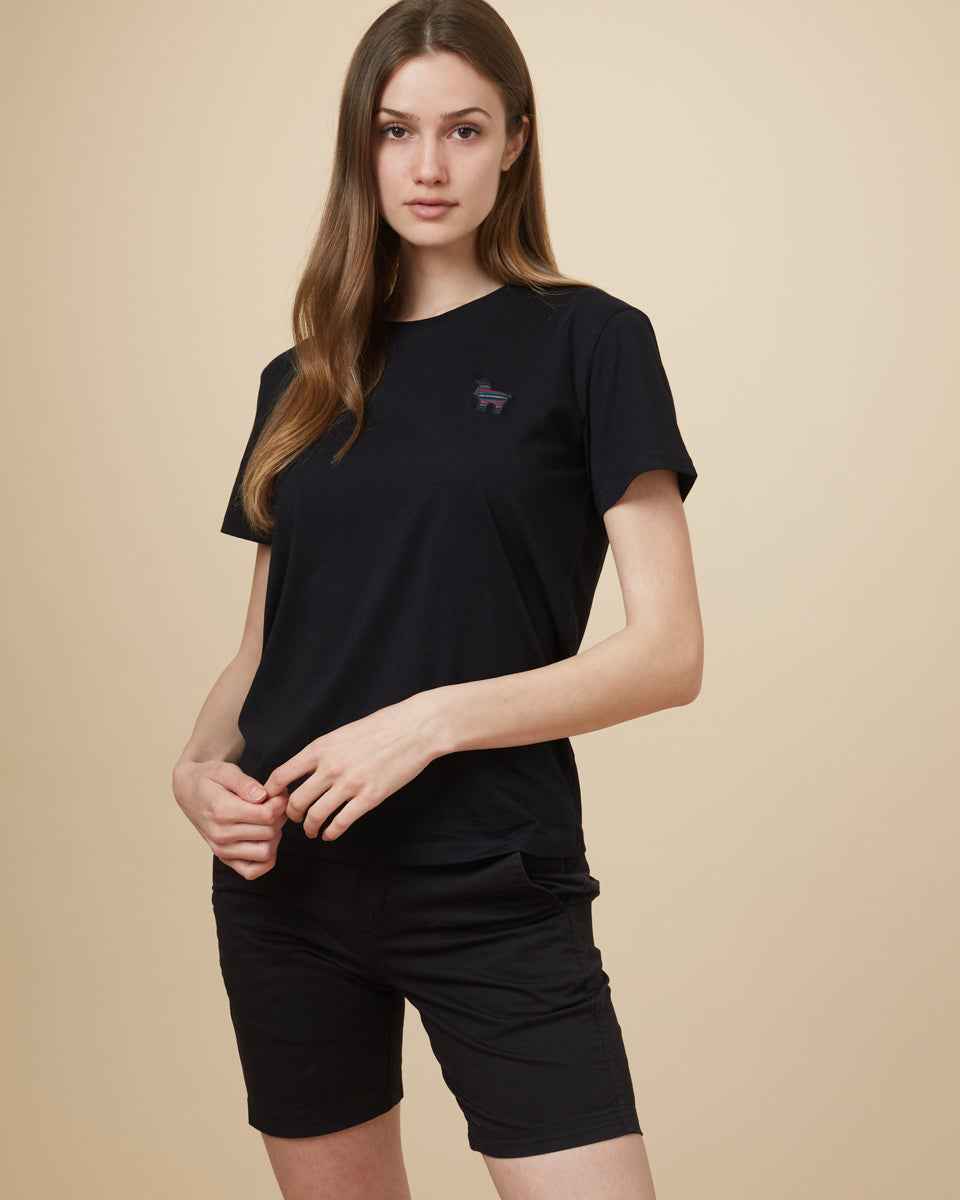 Peru Embroidered Llama T-Shirt