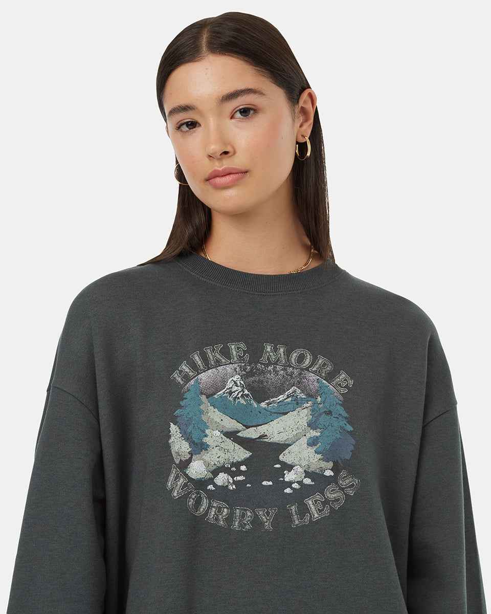 Hike More Oversized Crew