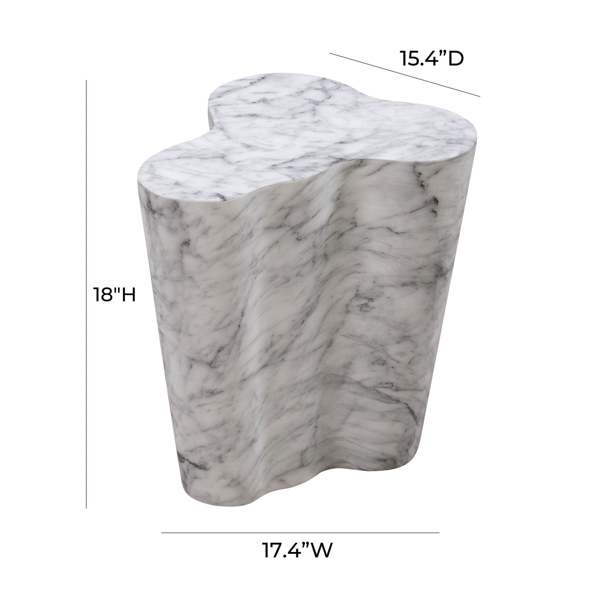 Eileen Indoor/Outdoor Concrete Side Table - Multiple Options