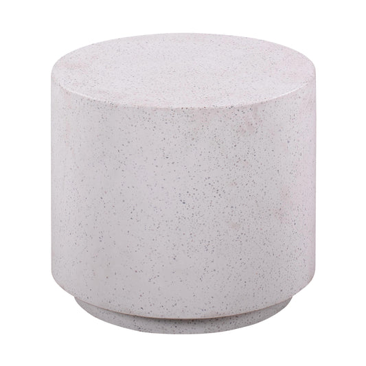 Sunbay Indoor/Outdoor Speckled Round Concrete Side Table