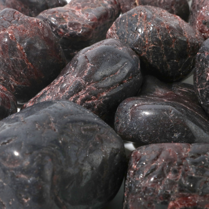 Garnet A Tumbled Stone - Free Form - 1lb