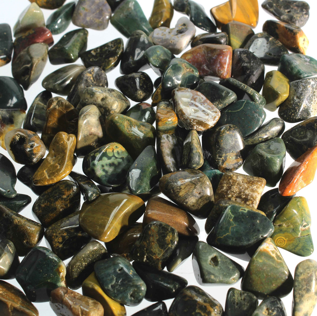 Ocean Jasper Tumbled Stones