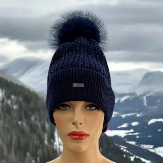 Tuque Cog New York pompom doux