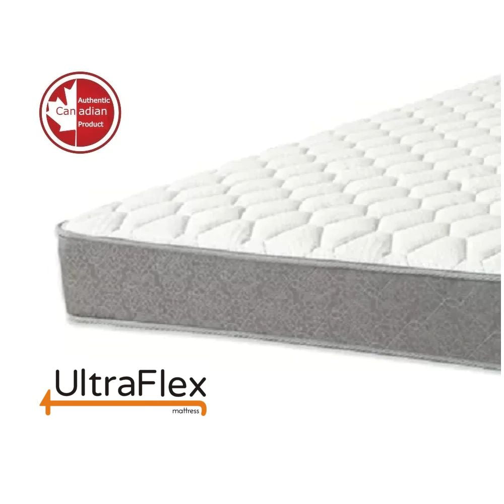 UltraFlex® ESSENCE Orthopedic Gel Memory Foam, Natural Comfort, Balanced Support, Eco-friendly Mattress (Made in Canada)