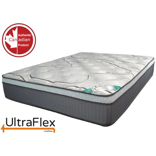 UltraFlex® FANTASY Foam Encased Eurotop Pocket Coil Mattress (Made in Canada)
