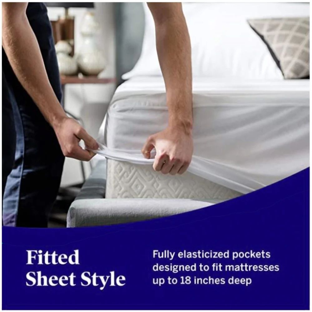 UltraFlex® INSPIRE Orthopedic Luxury Gel Memory Foam, Optimal Comfort, Breathable, Eco-friendly Mattress with Waterproof Mattress Protector (Made in Canada)