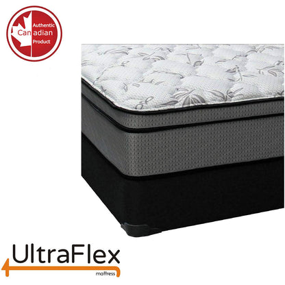 UltraFlex® DYNASTY- Firm Orthopedic Spinal Care, Posture Support, Pressure Relief & Cooler Sleep, Natural Heavy-Duty and High-Density Foam, Eco-Friendly Mattress (Made in Canada)