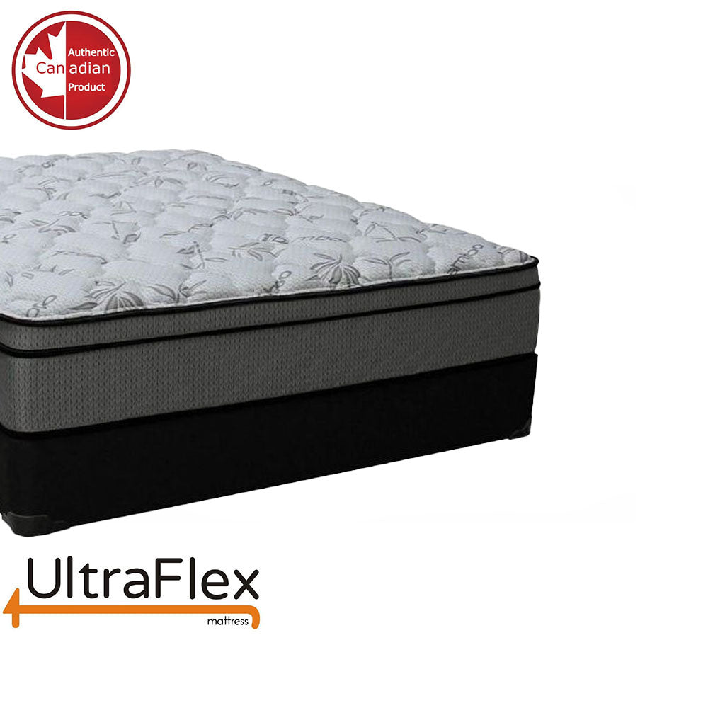 UltraFlex® DYNASTY- Firm Orthopedic Spinal Care, Posture Support, Pressure Relief & Cooler Sleep, Natural Heavy-Duty and High-Density Foam, Eco-Friendly Mattress (Made in Canada)
