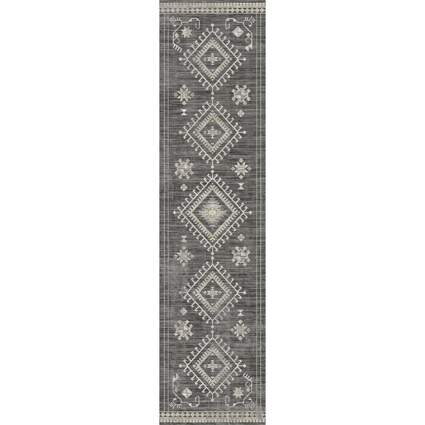 Teppich "Khaleesi" Schwarz Gelb Sand