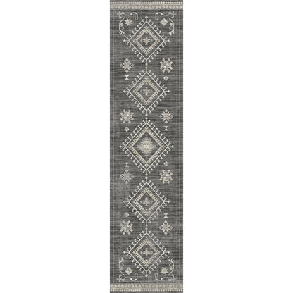 Teppich "Khaleesi" Schwarz Gelb Sand
