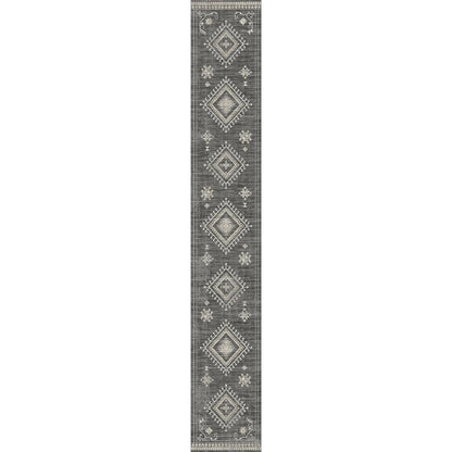 Teppich "Khaleesi" Schwarz Gelb Sand