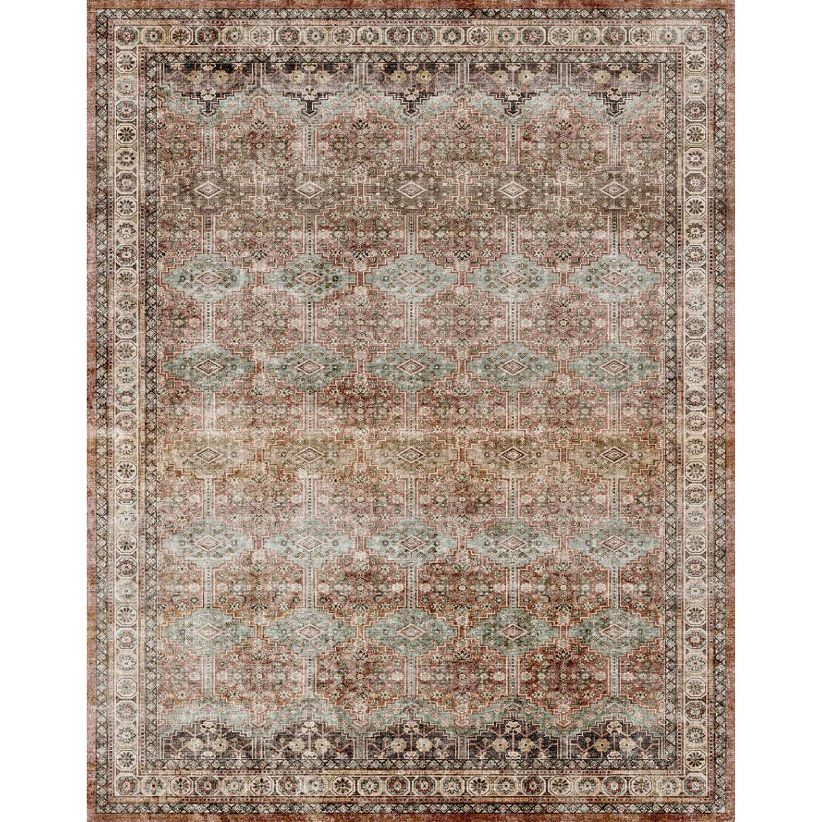 Teppich Layla Sage Taupe