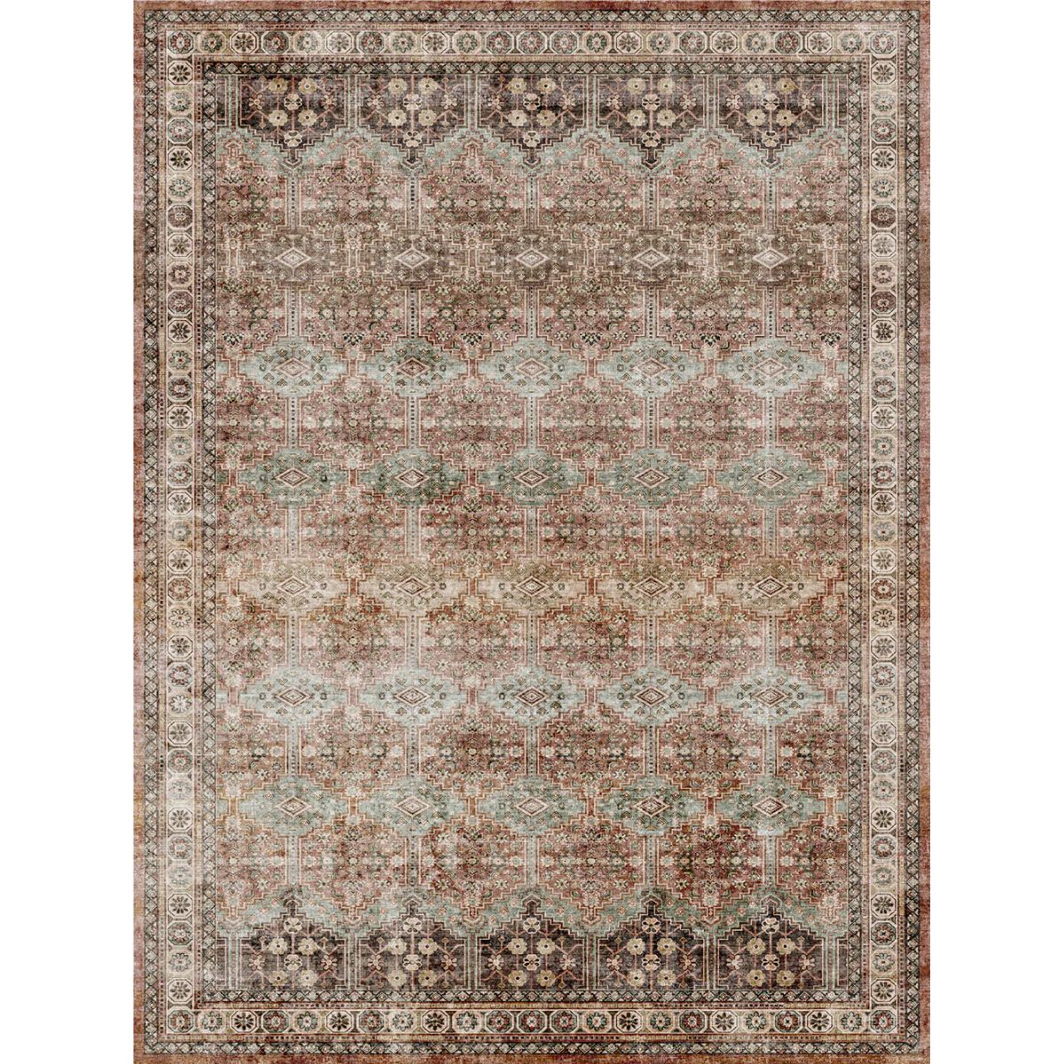 Teppich Layla Sage Taupe