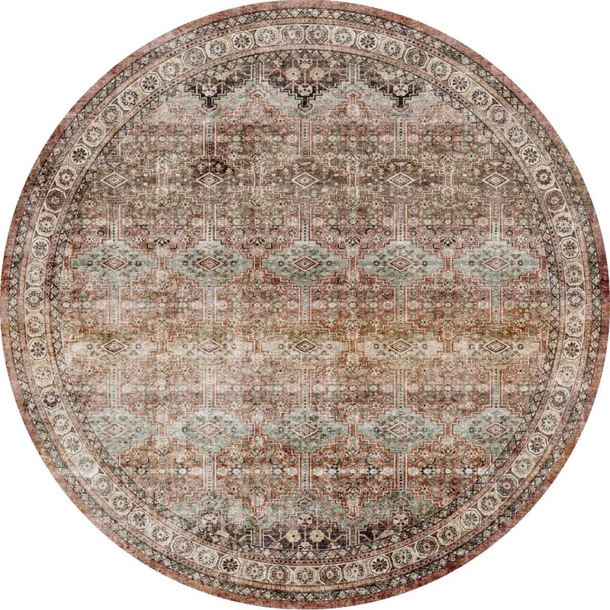 Teppich Layla Sage Taupe